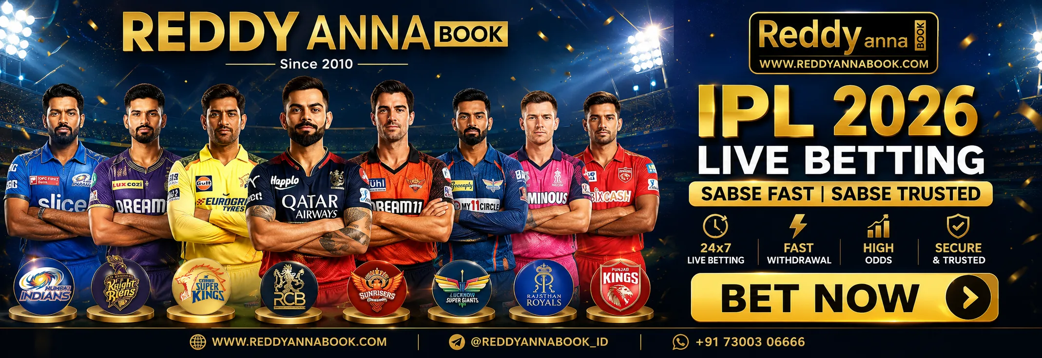 Reddy Anna Book IPL Betting 2026